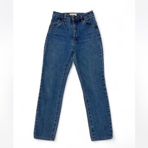 ROLLA'S Classic High Rise Slim Fit Ankle Cropped Denim Jeans